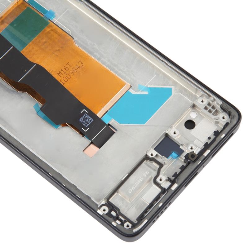 For Xiaomi Poco F5 5G/Redmi Note 12 Turbo OEM Grade S AMOLED Screen and Digitizer Assembly+Frame (Without Logo)