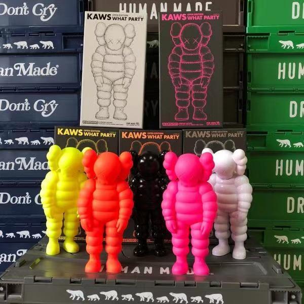 Kaws Semi-Dissected Bear Figure Ornament - Trendy Decorative Toy for Living Room Collection Gift