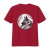 German Shepherd Dog Cherry Blossom T Shirt Perfect GSD Japan for Lovers Vintage Washed Casual Designer Clothes Soft Homme