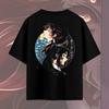 Anime Demon Slayer Fashion Short Sleeve Tops Summer Vintage Unisex Unisexga Breathable 3d Print Tshirt Japanese Classic Anime Tee