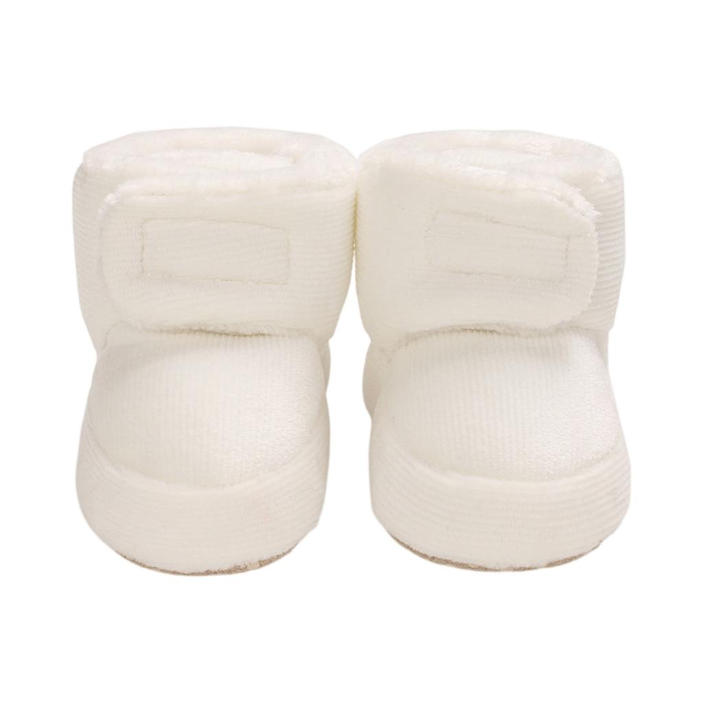 Baby Fleece Booties - Soft Sole Warm Shoes