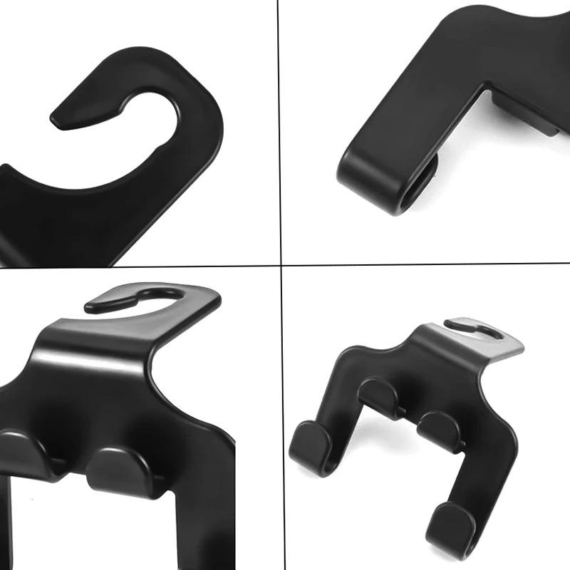 Soporte para teléfono móvil con gancho para colgar en el asiento trasero del coche, soporte para reposacabezas para iPhone, Samsung y todos los teléfonos.