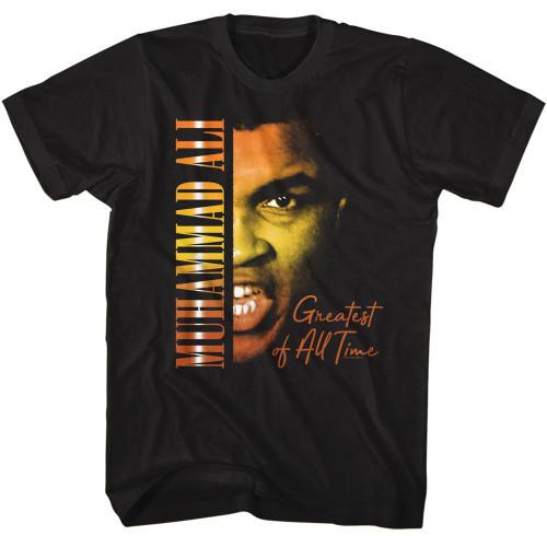 Muhammad Ali Warm Gradients Black TShirt Unisex T-Shirt XXL