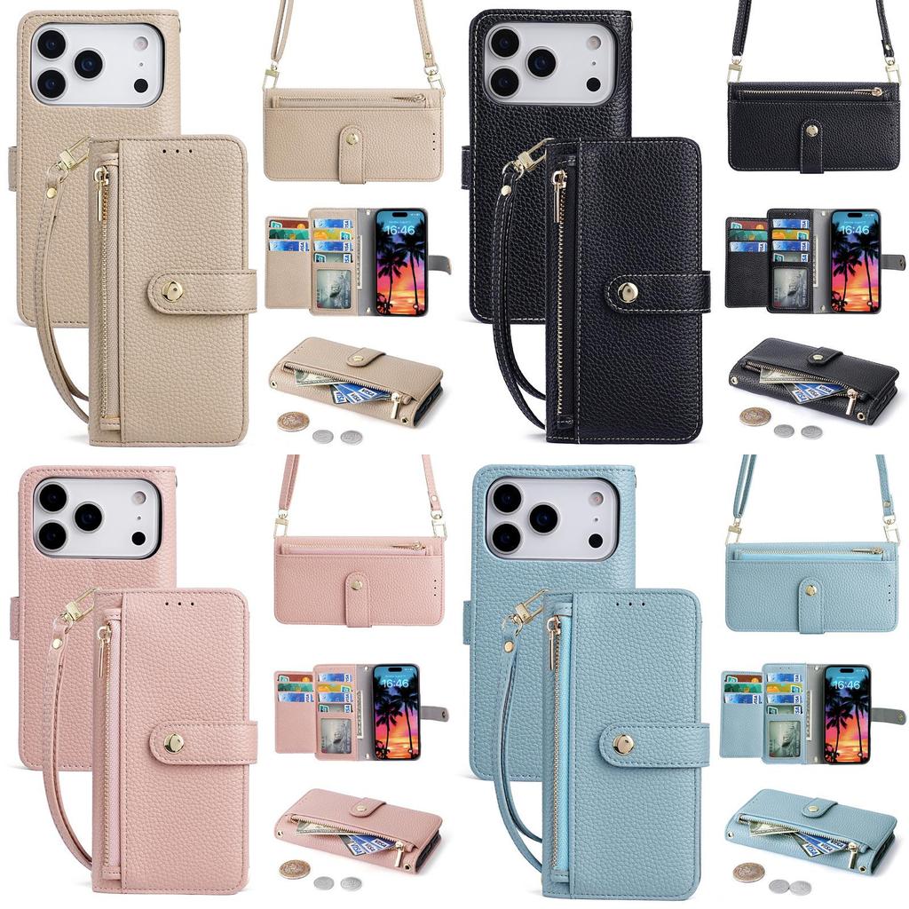 Tpu Wallet Case With Card Slots And Magnetic Stand For Fashionable Protection