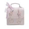 Schoolbag Small Fresh Backpack Women's 1011 New Foreign Style Versatile Texture Shoulder Bag Large Capacity Fashion Commuter Messenger Bag