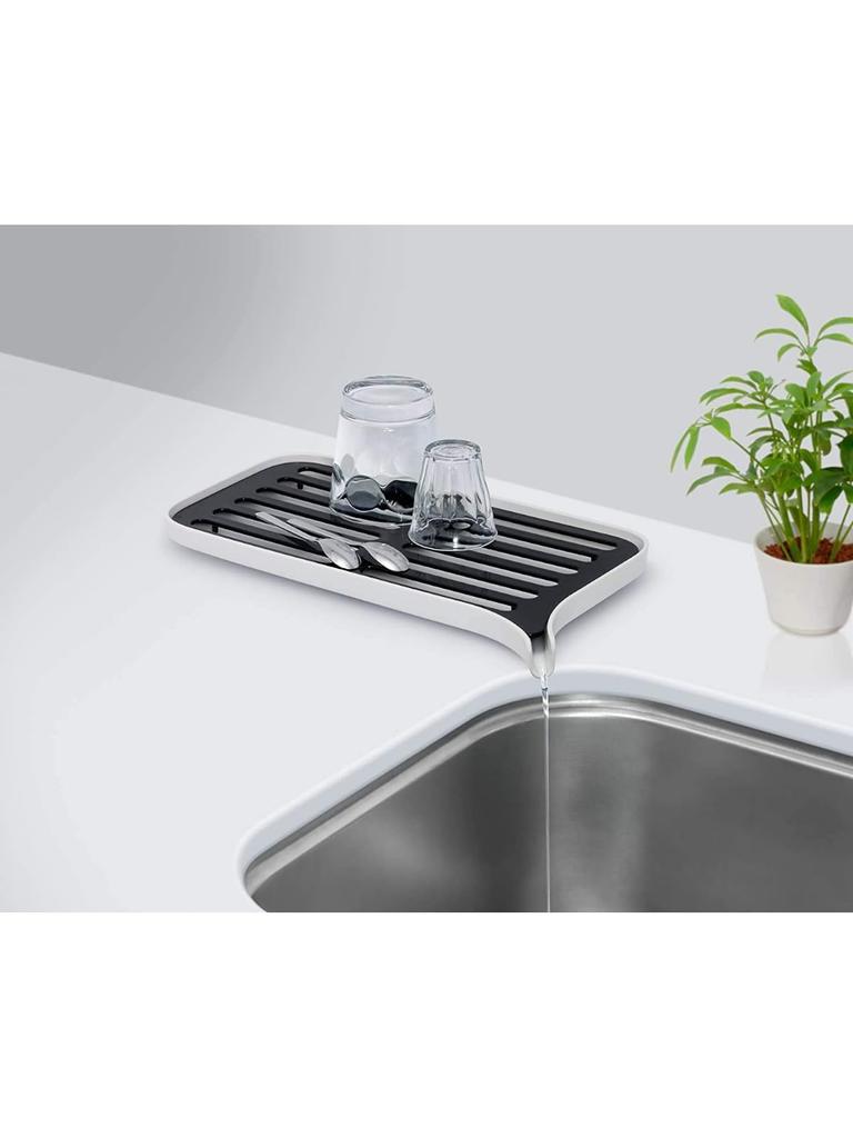 Ohe Dish 37cm Long X 21cm Wide X 3cm Smart Home II Dish Drainer Dish Made In Japan Drainer, White, Approx. High, Tray, Kitchen, Tray, Simple, Compact,