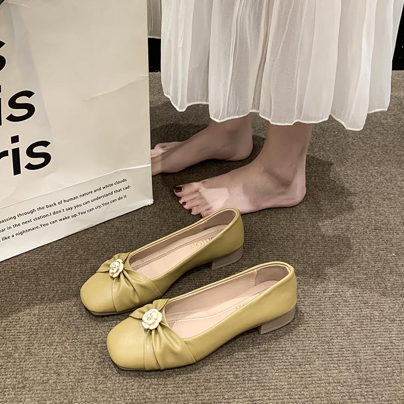 2024 New Hot Selling Women's Shoes Flat Elegant Women's Wedding Party Dress Temperament Outerwear Flat Shoes One-Step Zapatos