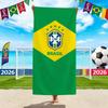 World Cup Beach Towels, Us-Canada-Mexico Football Team Microfiber Quick-Drying Absorbent Bath Towels, Sports Towels