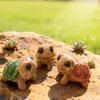 Figurines Tortues en Résine Statues Tortues Réalistes Sculptures Animales Ornement de Jardin Objets de Collection Cadeau, Décorations pour Maison Jardin