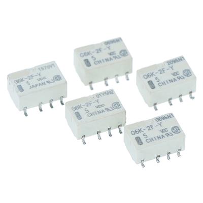 5Pcs Dc 5V Smd G6K-2F-Y Signal Relay 8Pin For Omron Relay
