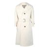 Cotton Trench Coat White