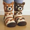 JOYBLISS New Plush Crochet Animal Socks Adorable Animal Socks