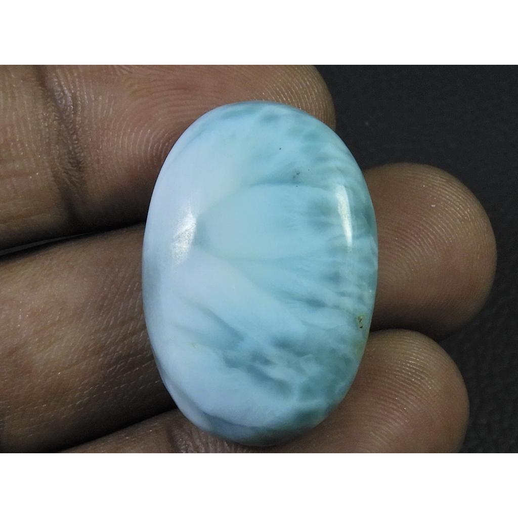 20X30X07MM Natural Blue Larimar Pectolite Healing Crystal Gemstone 46Cts. C-607