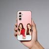 F-Freen Sarocha F-Freenbecky Phone Case For Samsung Galaxy A73,21,22,32,71,53,52,51,80,5G Soft Black Cover