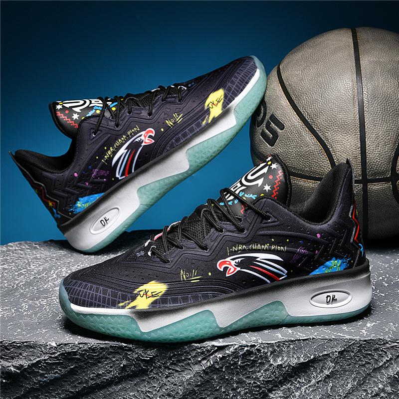 

Высокие баскетбольные кроссовки мужские для учеников начальной и средней школы, спортивная обувь для реального боя, цементные спортивные кроссовки, кроссовки для бега, баскетбол 45