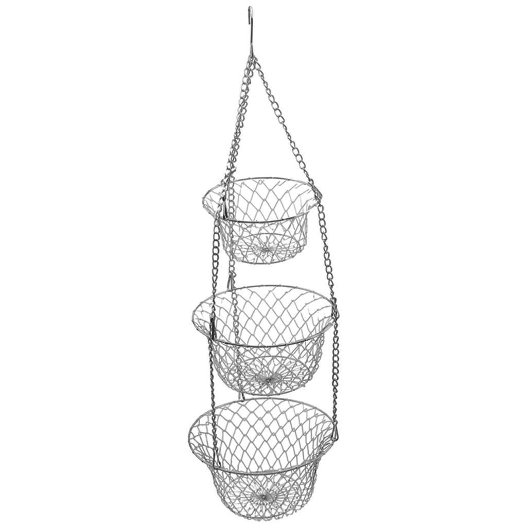 Fruit And Vegetable Basket, Hanger, Storage Holder, Kitchen Organizer