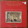 LP Record HEINRICH SCHTZ  CAPELLA LIPSIENSI  Deutsche Lieder  Madrigale 9502062 Philips 1981 Netherland Classical Used