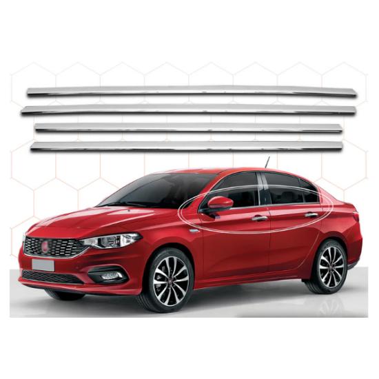 

Fiat Egea Krom Cam Çıtası 4 Parça 2015 VE ÜZERİ