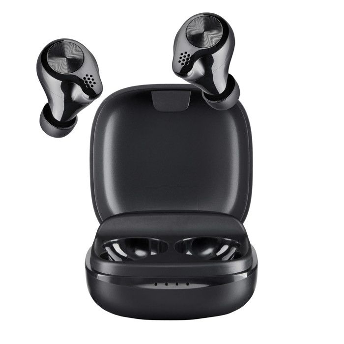 Intenso T200 Auricolari True Wireless Bluetooth 5.3 Nero 25 Ore Autonomia