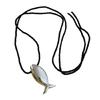 Elegant Minimalist Fish Necklace High Quality Alloy Finish Smooth Brims Lightweight Design Perfect Gift for Her