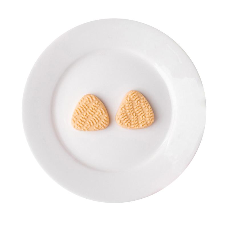 Pottery Tool Soft Clay Roller Leaf Pattern Non-stick Mud Easy Clean for Embossed Texture DIY Handmade Earrings Pendant
