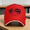 Czapka z daszkiem z logo XO Kitty yk Urocza czapka trucker Wiosna Damska Unisex Bieganie Hippie Czapki z daszkiem