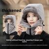 Keep Warm Warm Scarf Face Mask Solid Color Lei Feng Hat 4-in-1 Winter Cycling Hat  Women