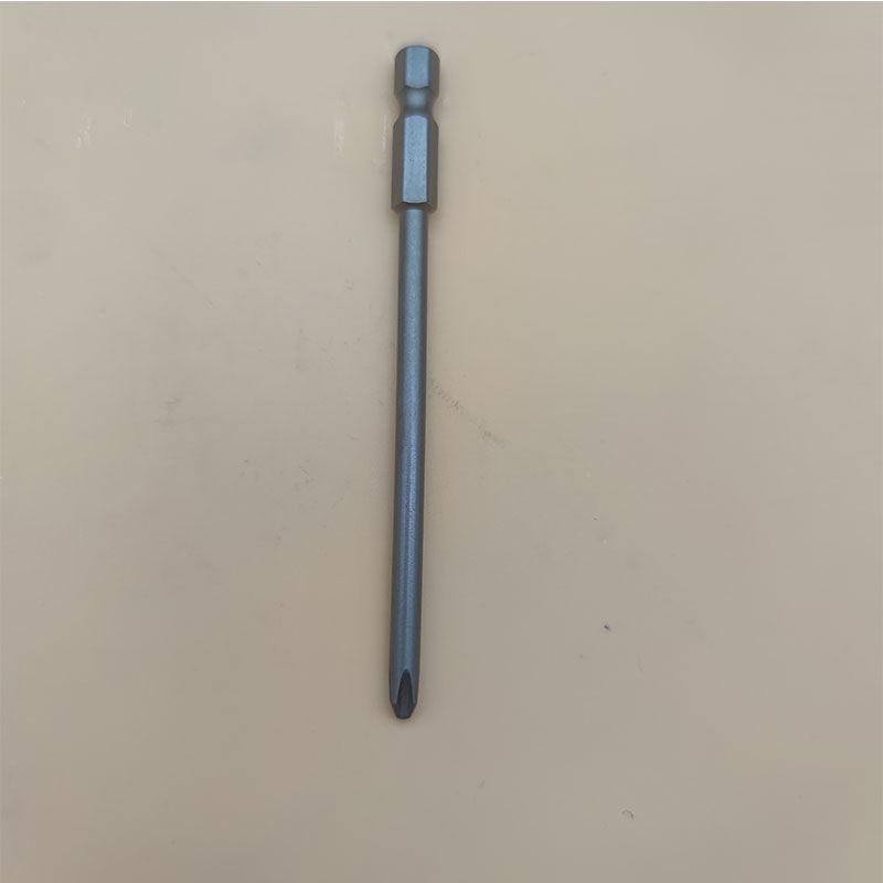 Strong Magnetic S2 Alloy Steel Phillips Screwdriver Bit, 1/4" Single-Head, Extended for Electric/Air Screwdrivers, Model PH012