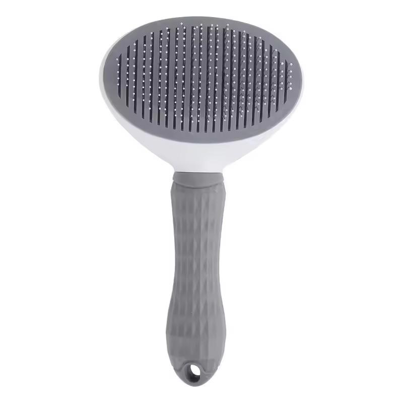 

Dog Hair Remover Brush Cat Dog Hair Grooming And Care Comb For Long Hair Dog Pet Removes Hairs Cleaning Bath Brush Dog Supplies серый