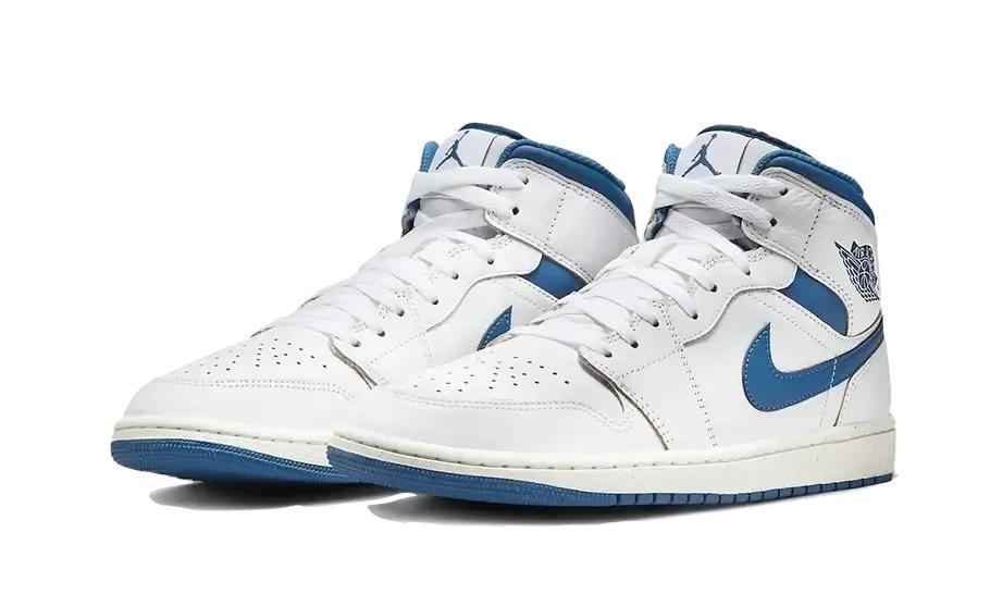 Air Jordan 1 Mid Industrial Blue