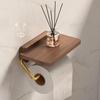 No-Punch Bathroom Tissue and Toilet Paper Holder Rack
