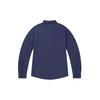 Columbia Solid Logo Embroidered Single-Breasted Outdoor Cool Minimalist Fashion Polo Casual Long Sleeve Shirt Women shirts Navy AR0280-466