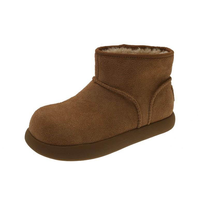 Women's Thick-soled Winter Lightweight Warm Cold Padded Snow Boots Non-slip Wear-resistant Casual Sneakers Cotton Boots