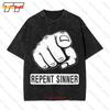 T-shirt Oversize Vintage Peccatore Pentiti OQG