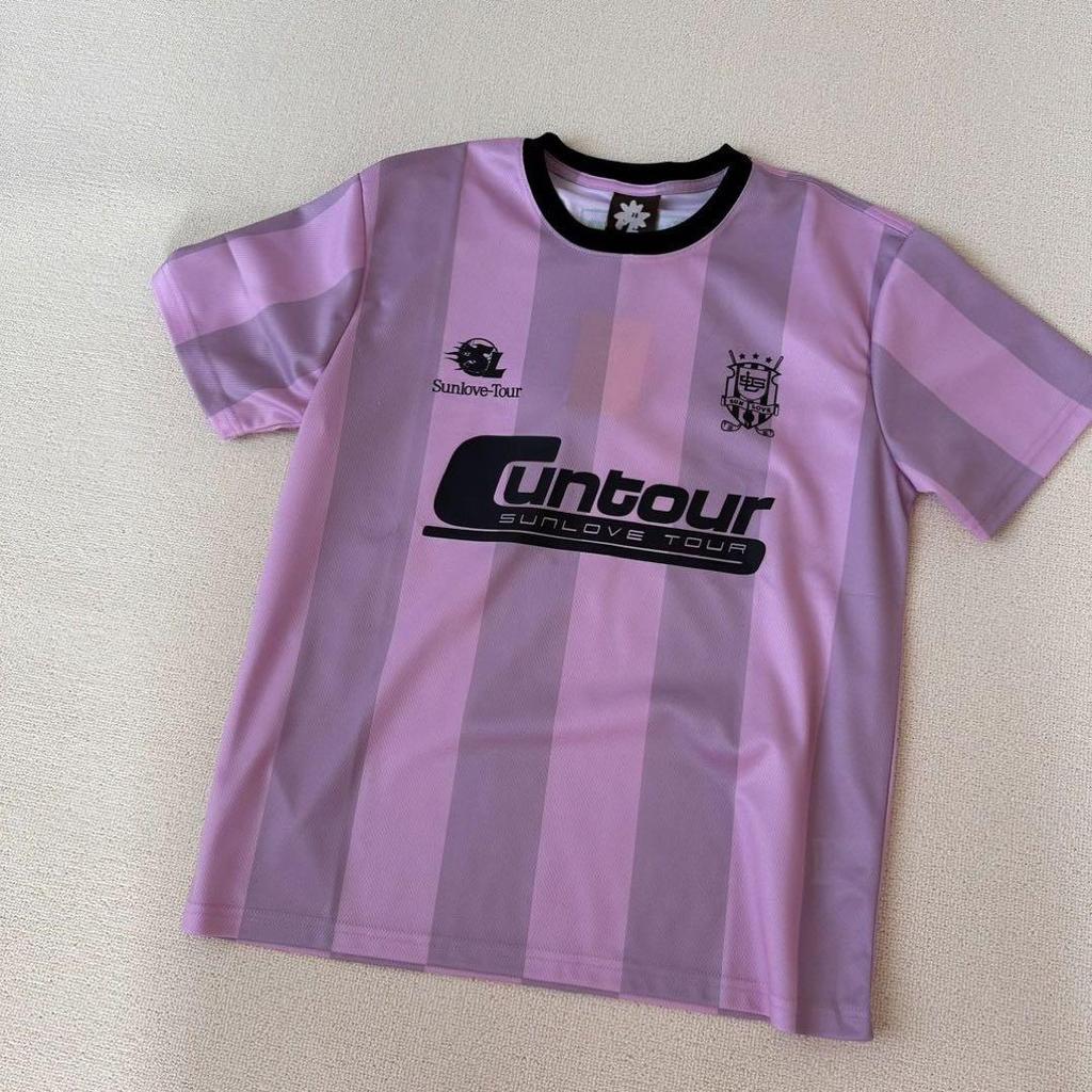 [USED] Sunlove Jennie American Loose Fit Soccer Jersey T-Shirt