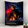 The Terminator Tapestry Wall Hanging, Arnold Sci-Fi Movie Poster Art, Retro Wall Decor for Bedroom Living Room Dorm