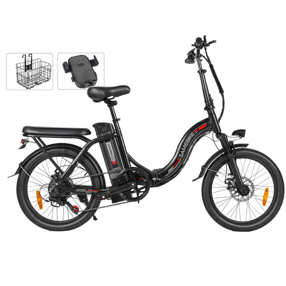 Samebike CY20 Pieaugušo elektriskais velosipēds 250W