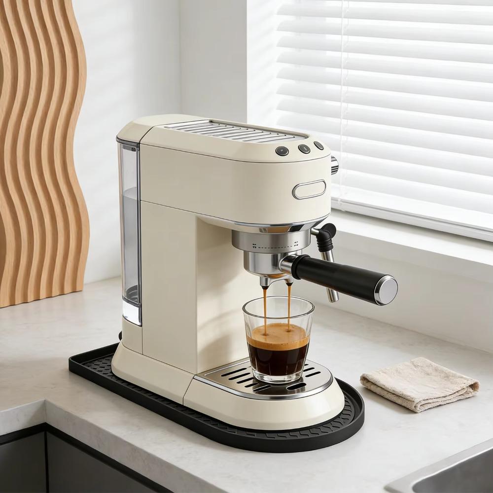 Non-slip Coffee Maker Tray Wear-resistant Coffee Bar Mat Silicone Coffee Machine Mat  Home