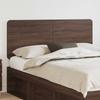 Headboard Brown Oak Effect Engineered Wood