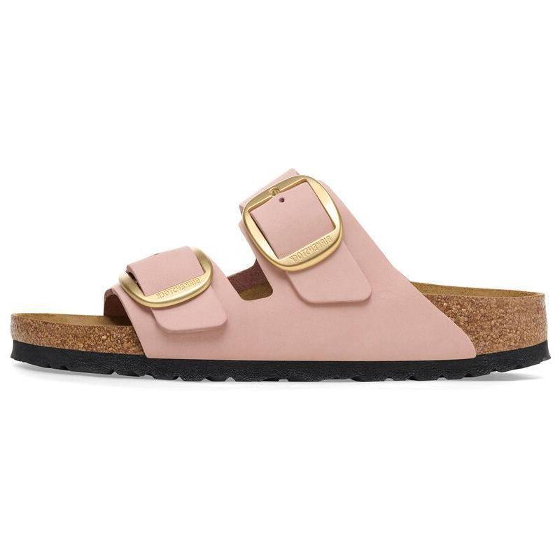 Birkenstock Leather Slide Slippers Women s Pink Narrow 1026583 36