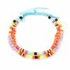 Bohemian Fashion Personality Trend Color Beaded Rope Stacked Geometric Women's Multi-layer Necklace