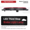 High Stop Brake Light 3RD Third Rear Taillight 63257297446 For BMW X1 F49 16-21 X2 F39 18-21 Extra Brake Lamp