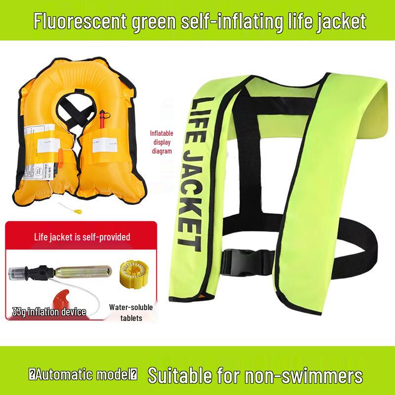

Bosente Professional Inflatable Life Vest Universal