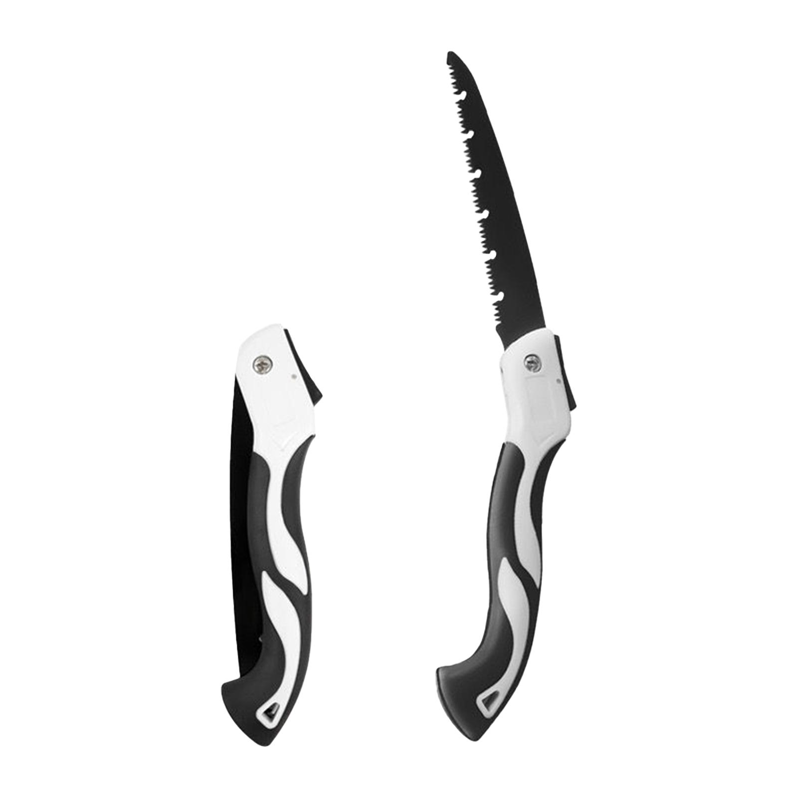 

Складная пила 8 дюймов с твердыми зубьями, эргономичными ручками, ручная пила с удлиненным лезвием, пила для резки древесины