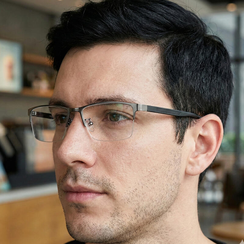 

LUXEYE Роскошные Очки Гик Шик Безободковая Роговая Оправа для Очков 1608 Single product