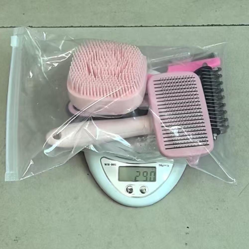 8-Piece Pet Grooming Set: Comb, Brush, Nail Clippers, Detangling Comb for Dogs and Cats