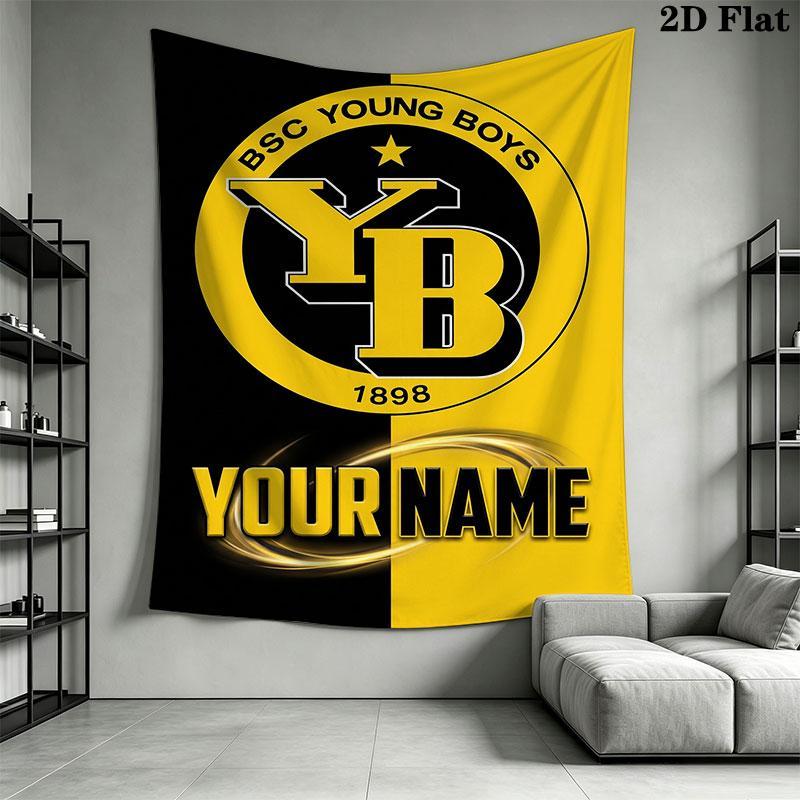 Custom Yb Wall Hanging Printed Fabric Blanket Decorative Tapestries for Bedroom Living Room Home Decor
