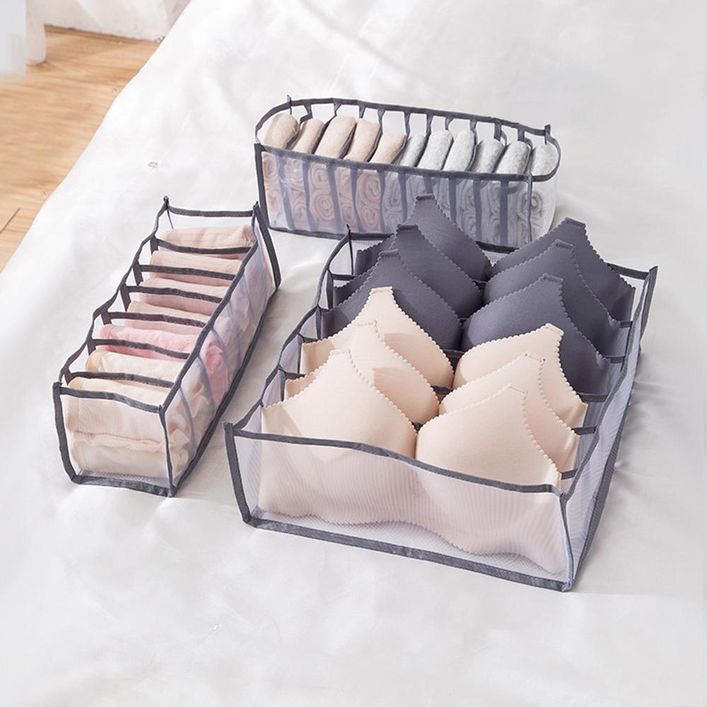 7-layer Underwear, Bra and Sock Storage and Organization Box, Mesh Storage Box, Drawer-type Wardrobe Storage Box