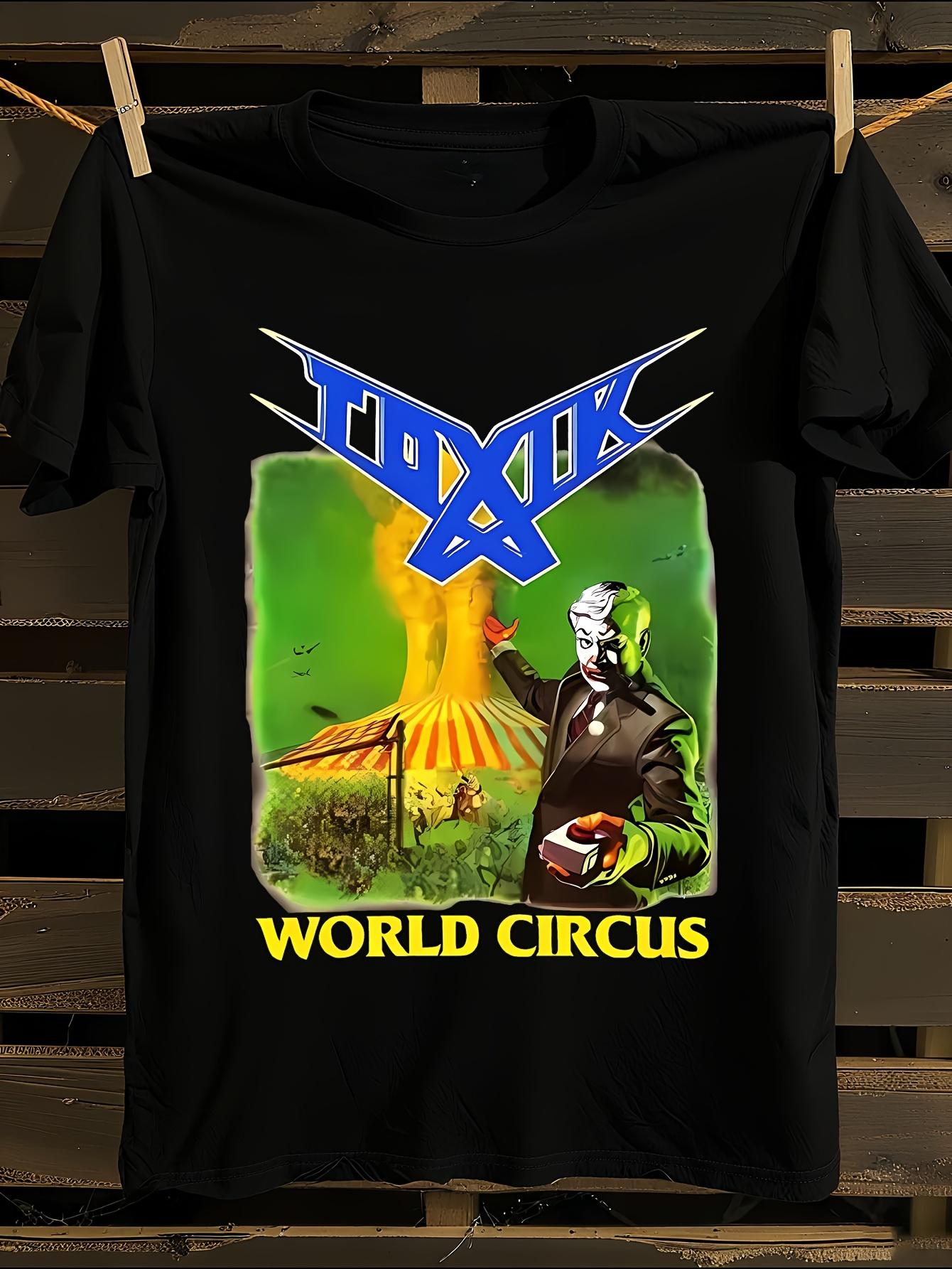 s Toxik World Circus Album Art Tshirt XXL