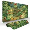 Cute Cartoon Frog Illustration Design anime Mouse Pad Desk Mat NonSlip office mousepad pc accessories Gaming mats tapis souris